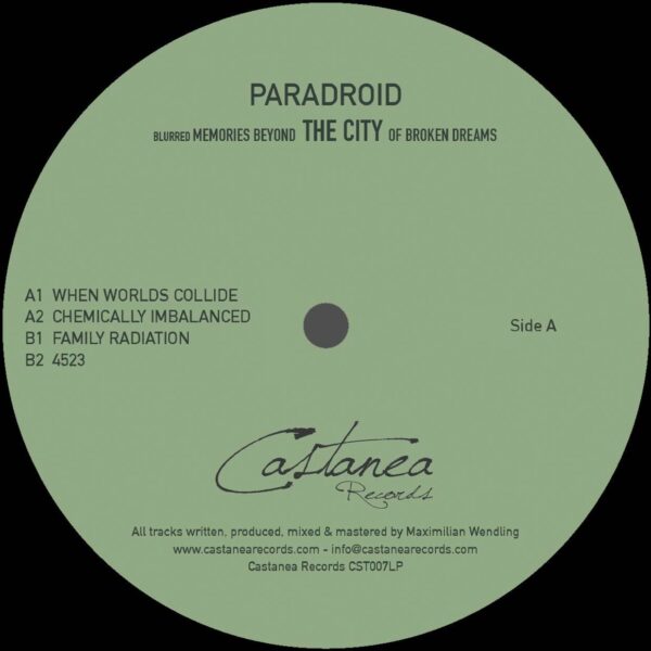 CST007_A-SIDE Blurred Memories Beyond The City Of Broken Dreams