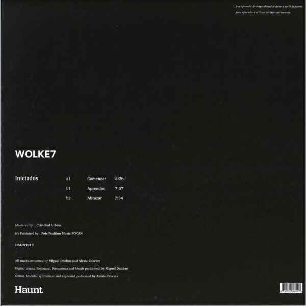 HAUNT019 b side Iniciados