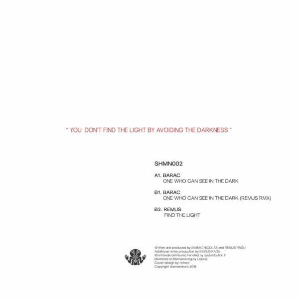 SHMN002 Pochette B One Who Can See In The Dark