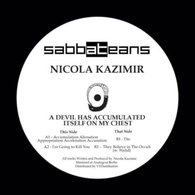 A Devil has Accumulated Itself On My Chest