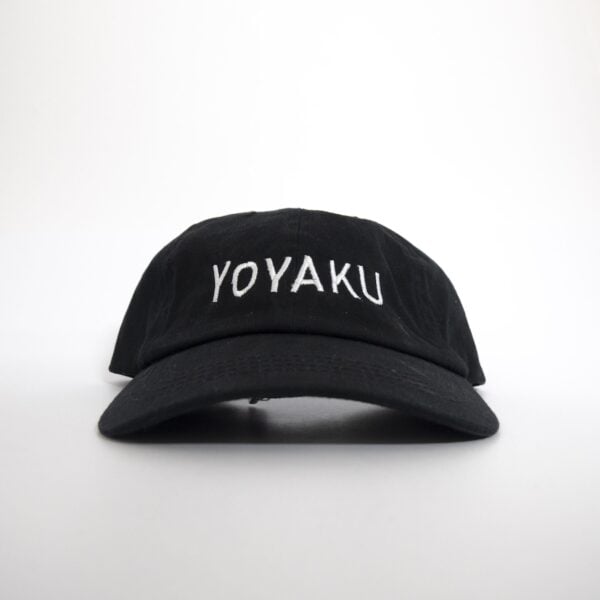 cap-yoy_blackemb1 Yoyaku Cap Black