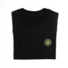 TSHIRT-ROSACE-BK-NG ROSACE T-SHIRT Black / Neon Green