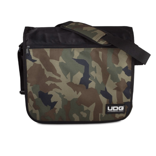 UDG Ultimate Courier Bag - Black Camo Orange