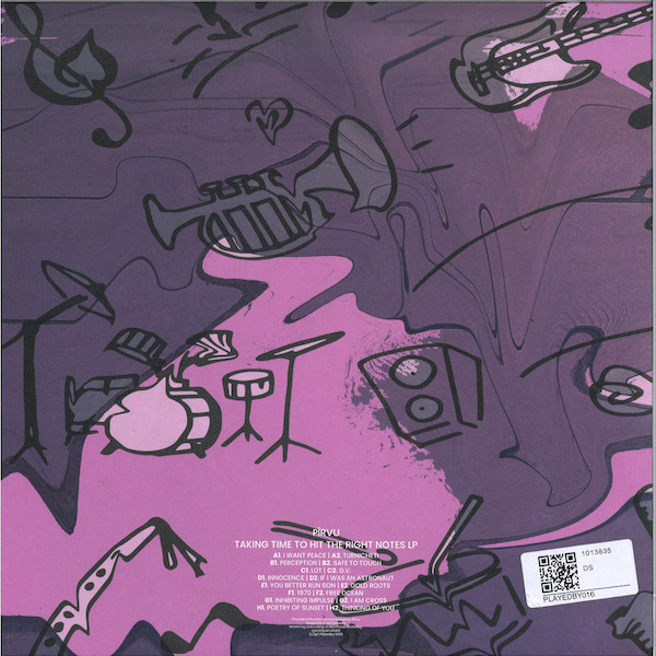 PLAYEDBY016_2 Taking time to hit the right notes LP