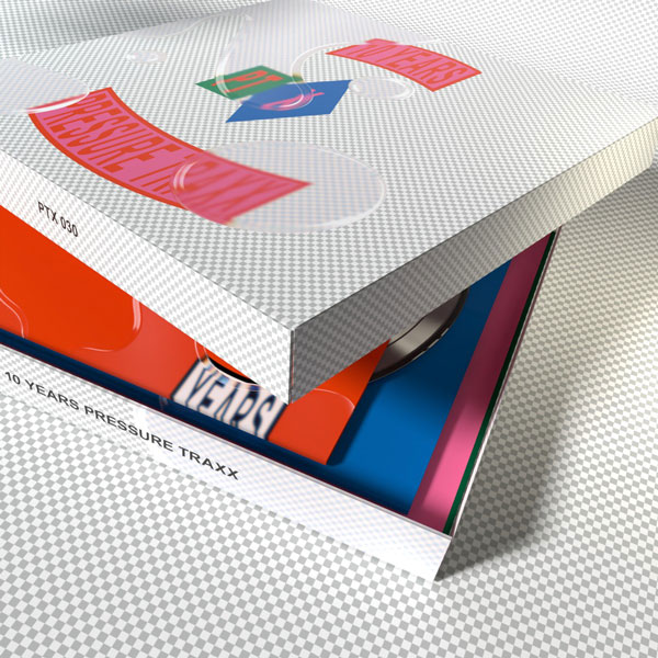 10 Years Pressure Traxx Vinyl Compilation - Special Box Limited Edition