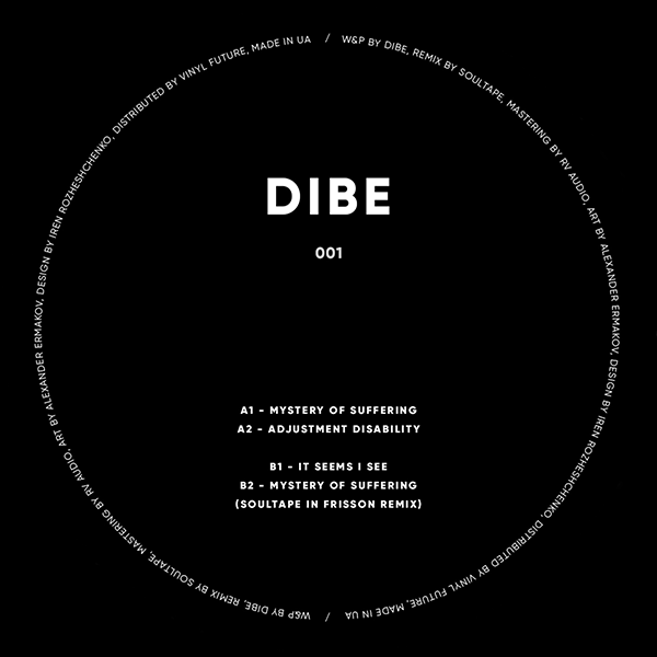 DIBE001 Mystery Of Suffering EP