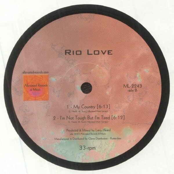 Piccolo JT / Rio Love EP