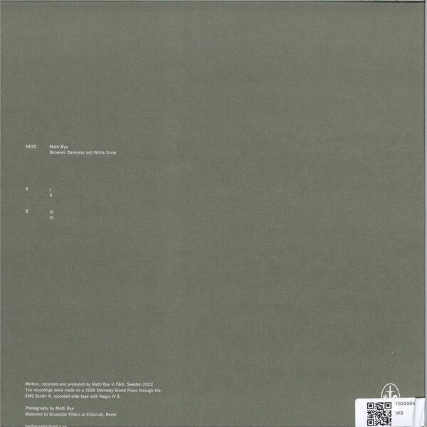 Between Darkness and White Snow LP