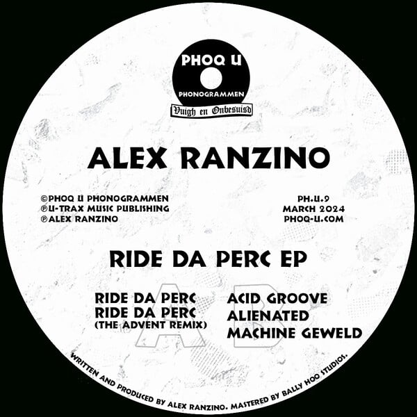 PHU009_1 Ride Da Perc EP