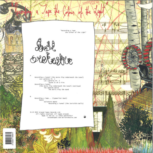 RECORDING A TAPE THE COLOUR OF THE LIGHT