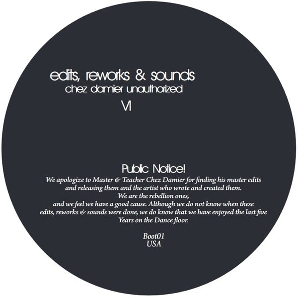 Edits, Reworks & Sounds - Chez Damier Unauthorized