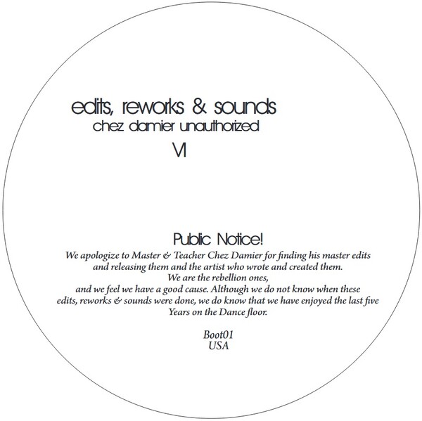 Edits, Reworks & Sounds - Chez Damier Unauthorized