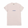 FONT V2 YOYAKU T-SHIRT Synths and Records - White/Blue