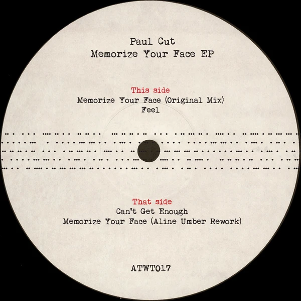 ATWT017_3_600 Memorize Your Face EP