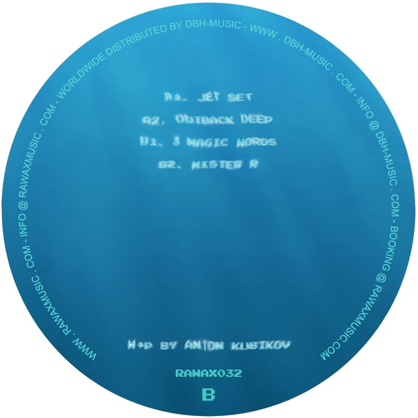 RAWAX032_2_600 Out Back Deep EP