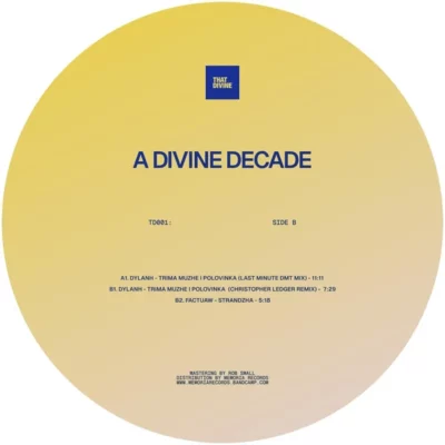 TD001: A DIVINE DECADE