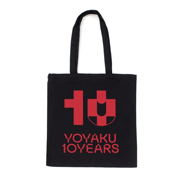 TOTEBAG YOYAKU 10 YEARS Black / Red