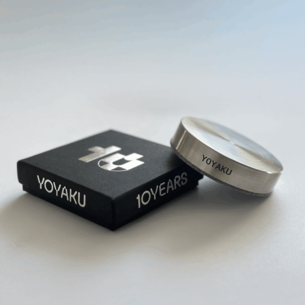 Yoyaku Slim Stabilizer – Stainless Steel 10-Year Anniversary Silver Edition